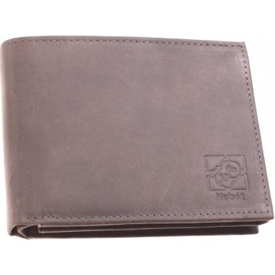 Kubát Kůže Pánská kožená klasická peněženka 745043 šedá – Zboží Mobilmania