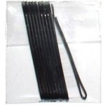 Vlasová spona 4 cm černá 10ks – Zboží Mobilmania