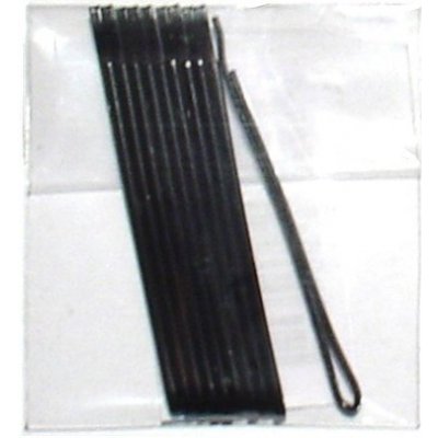 Vlasová spona 4 cm černá 10ks – Zboží Mobilmania