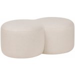 Noo.ma Béžový čalouněný taburet Umbo 88 x 55 cm – Hledejceny.cz