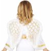 Dětský karnevalový kostým Zlatá andělská křídla ová dekorace s peříčky