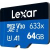 Paměťová karta Lexar 633x 64GB microSDXC LMS0633032G-BNNNG