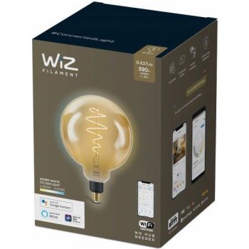 WiZ 871869978683001 LED EEK2021 G A G E27 6 W = 25 W ovládání přes mobilní aplikaci 1 ks