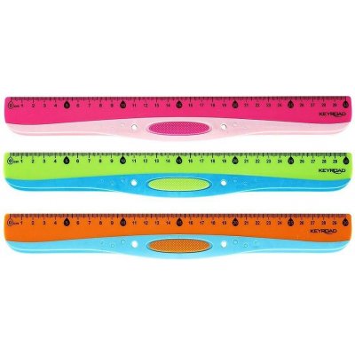 Easy 259672 KeyRoad pravítko 30 cm mix barev – Zboží Živě