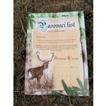 Pasovací list na lovce zvěře daňčí – Zboží Dáma