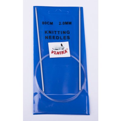 Jehlice kruhové hliníkové 80 cm Varianta: 2 – Zboží Dáma