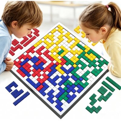 Strategická hra Blokus, desková hra, rodinná hra, dárek ke Den dětí – Zboží Živě