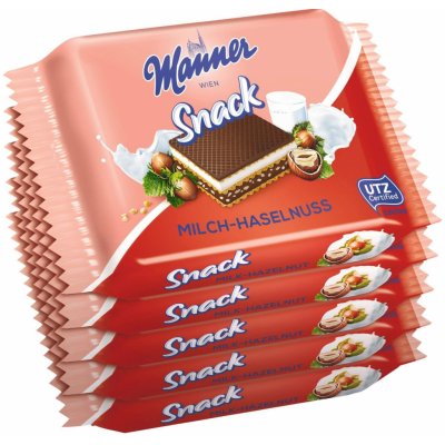 Manner Sušenky lískooříškové, 5x25 g – Zboží Dáma