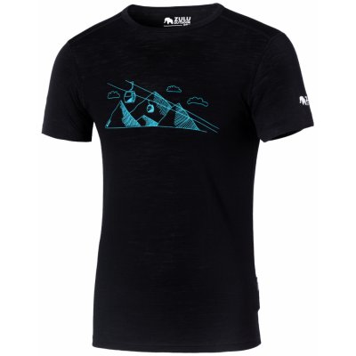 Zulu merino 160 Short Cabelway Comfy černá – Zboží Dáma