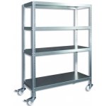 Biedrax Regál 75 x 150 x 190 cm 4 police – Zboží Dáma Biedrax Regál 75 x 150 x 190 cm 4 police – Zboží Dáma