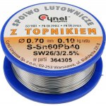 Cín pájka CYNEL 0.70mm/100g Sn60Pb40 – Zboží Dáma