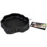 Repti Planet miska na krmení černá 19,5 x 17,5 x 4,2 cm – Hledejceny.cz