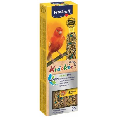 Vitakraft KRÄCKER tyčinky KANÁREK na přepeření 60g – Zboží Dáma