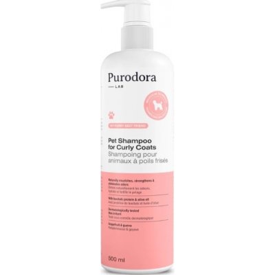 PurodoraLab Psí šampon na kudrnatou srst 500 ml – HobbyKompas.cz