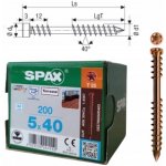 Šrouby do dřeva Spax 5 x 40 mm, 200 ks – Hledejceny.cz
