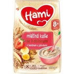 Hami Mléčná kaše se 7 obilninami s banánem a jahodami 210 g – Zbozi.Blesk.cz
