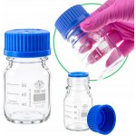 Skleněná láhev Boro 3.3 100 ml s PP víčkem, závit GL45 Simax – Hledejceny.cz