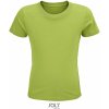 Dětské tričko dětské tričko z organické bavlny SOL'S zelené jablko