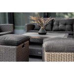 di volio Zahradní nábytek GENOVA Šedo / grafitový – Zboží Mobilmania