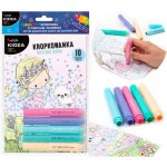 Paper Design Tečkování 10listů + 5 fixů s razítky Víly Kidea – Hledejceny.cz