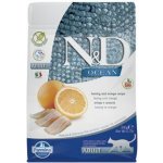 N&D OCEAN GF Adult Herring & Orange 0,3 kg – Zboží Mobilmania