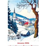 Art Naive nástěnný 2026 – Zboží Dáma