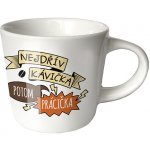 Nekupto Mini hrneček na kávu Nejdřív kávička 100 ml – Zboží Dáma