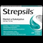 STREPSILS MENTOL A EUKALYPTUS ORM 0,6MG/1,2MG PAS 24 – Hledejceny.cz