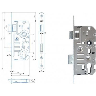 Hobes PZ 72/70 mm – Zboží Mobilmania