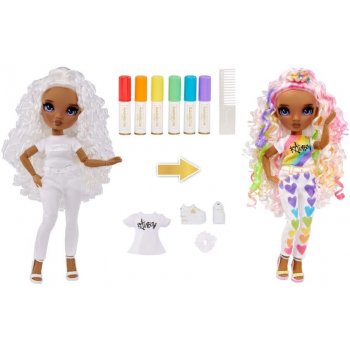 MGA Rainbow High Fashion Doll Color & Create s fialovýma očima 594147