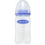 Lansinoh skleněná kojenecká láhev s NaturalWave TM savičkou 240ml – Zboží Dáma