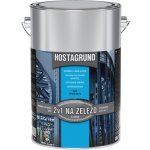Barvy A Laky Hostivař Hostagrund 2v1 S2160 základní i vrchní barva na kov, 0910 hliníková, 4L – Zboží Mobilmania