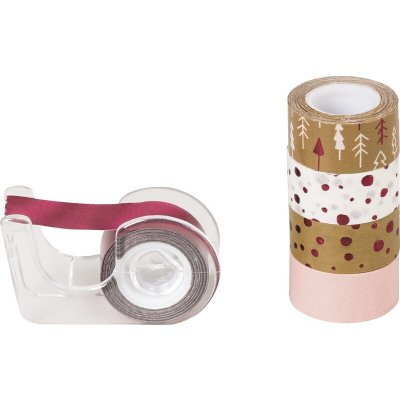 Heyda mini vánoční sada 5 ks stříbrnošedá – HobbyKompas.cz