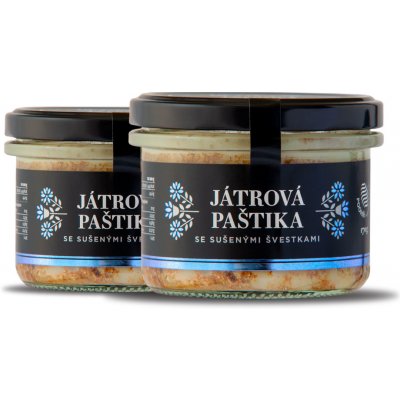 Čongrády GURMÁN Játrová paštika se sušenými švestkami 160 g – Zboží Dáma Čongrády GURMÁN Játrová paštika se sušenými švestkami 160 g – Zboží Dáma