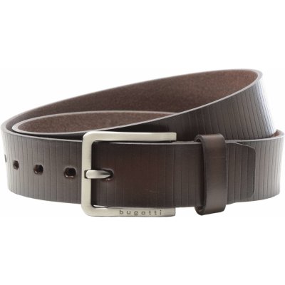 Bugatti kožený opasek Hnědý 010744 – Zboží Dáma