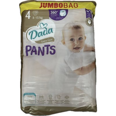 Dada JUMBOBAG extra care PANTS 4 8-15kg 78ks – Zboží Dáma