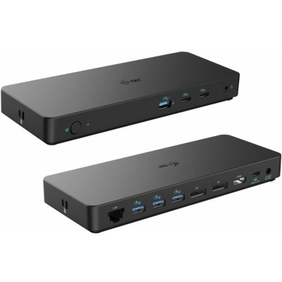 i-Tec USB-C Triple Display Docking Station Gen 2 Pro + Power Delivery 100W C31TRIPLEDOCKPDPRO2 – Zboží Mobilmania