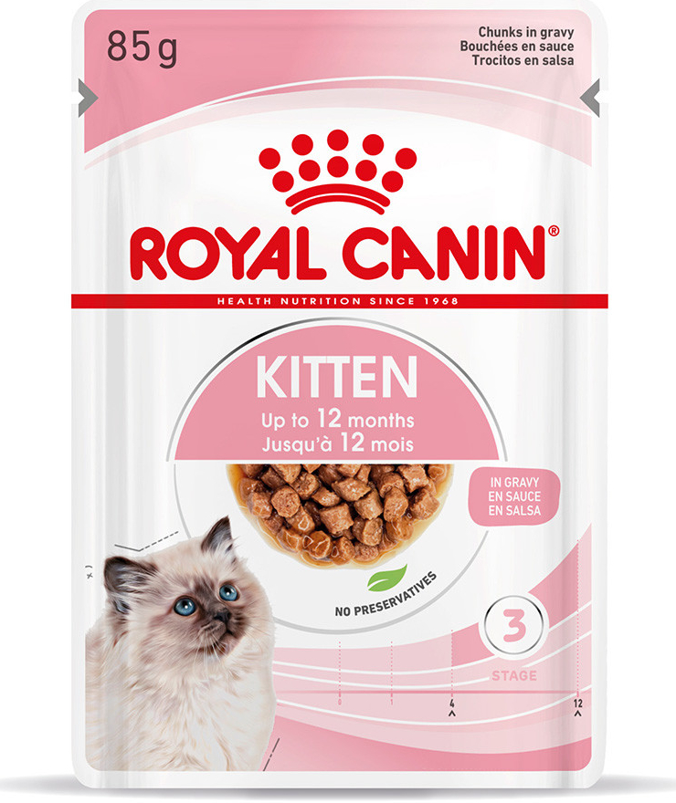 Royal Canin Kitten jako doplněk 12 x 85 g