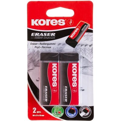 Kores Pryž KE20 černá 60 x 21 x 10 mm 2 ks – Zbozi.Blesk.cz