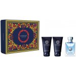 Versace Eau Fraiche Man EDT 100 ml + voda po holení 50 ml + sprchový gel 50 ml + peněženka dárková sada – Zboží Dáma