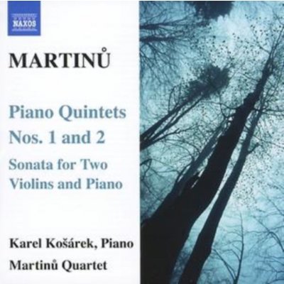 Martinů Bohuslav - Piano Quintets Nos. 1 & 2 CD – Zboží Mobilmania