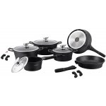 Royalty Line sada hrnců s mramorovým povrchem Royalty Line RL ES1014M Silver 14 ks – Hledejceny.cz