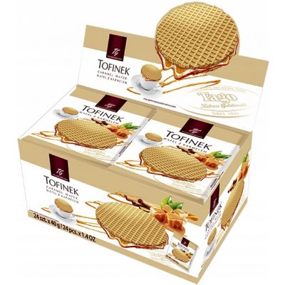 Tago Tofinek vafle s karamelem 24 x 40 g – Zboží Dáma