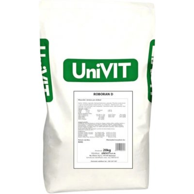 Univit Roboran D pro drůbež 20 kg – Hledejceny.cz
