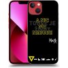 Pouzdro a kryt na mobilní telefon Apple Pouzdro Picasee ULTIMATE CASE Apple iPhone 14 Plus - Kazma - TOHLE JE ŽIVOT A NIC VÍC NEBUDE