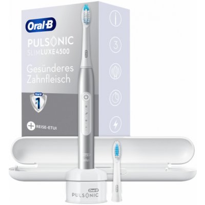 Oral-B Pulsonic Slim Luxe 4500 Platinum – Zboží Mobilmania