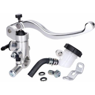 Diverse / Import Přední brzdová pumpa s nádobkou na kapalinu, stříbrná 48944 | Zboží Auto