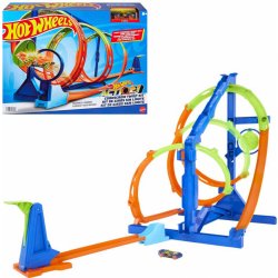 Hot Wheels Mattel Toys Twist Car Race Sets