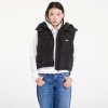 Dámská vesta Tommy Jeans Crop Alaska Puffer Vest Black