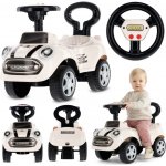 Sun Baby auto s opěradlem GO GO Fassion bílá – Hledejceny.cz